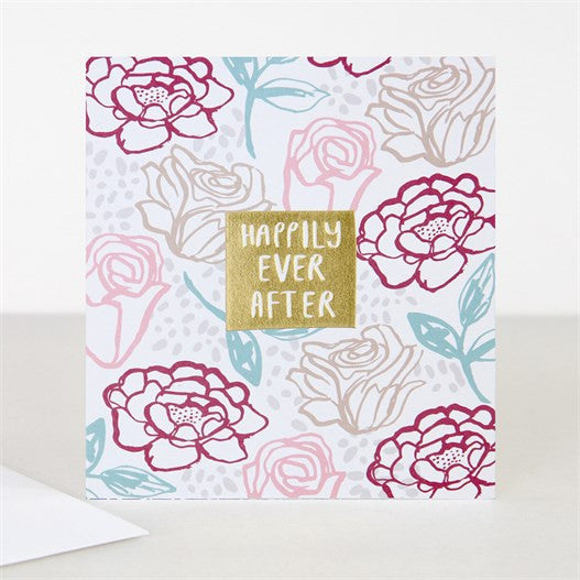 Happily Ever After Wedding Jumble Card
