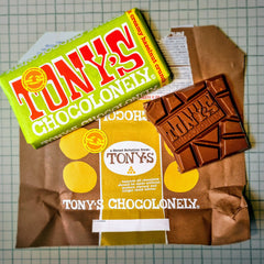 Tony’s Chocolonely Milk Chocolate Hazelnut Bar