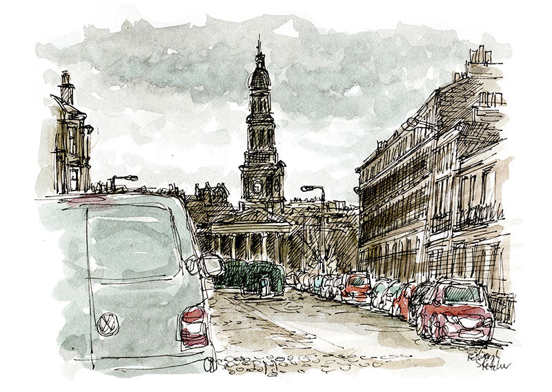 Moleskine Christmas Card Workshop with Edinburgh Sketcher 'Watercolour Your Own Christmas Cards' - 6th October 2.30pm