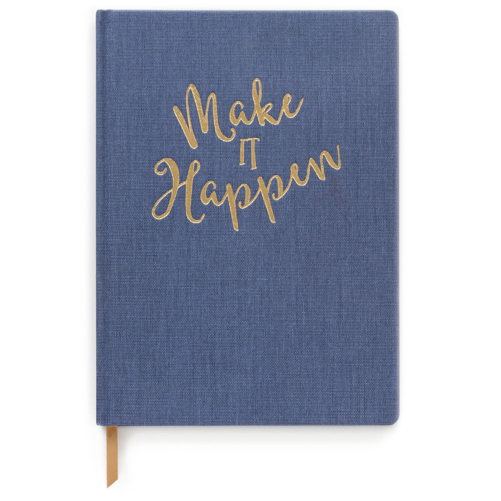 Make It Happen Cloth Journal