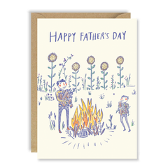 Bonfire Happy Father’s Day Card