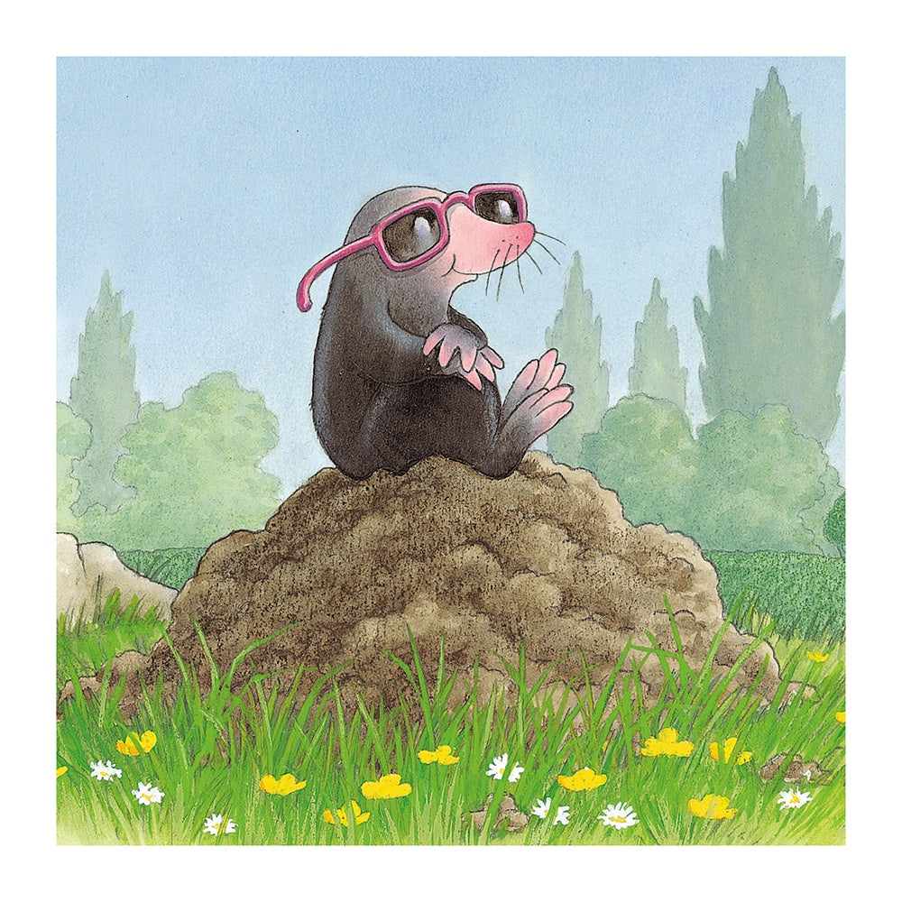 Percy the Park Keeper Mole Card