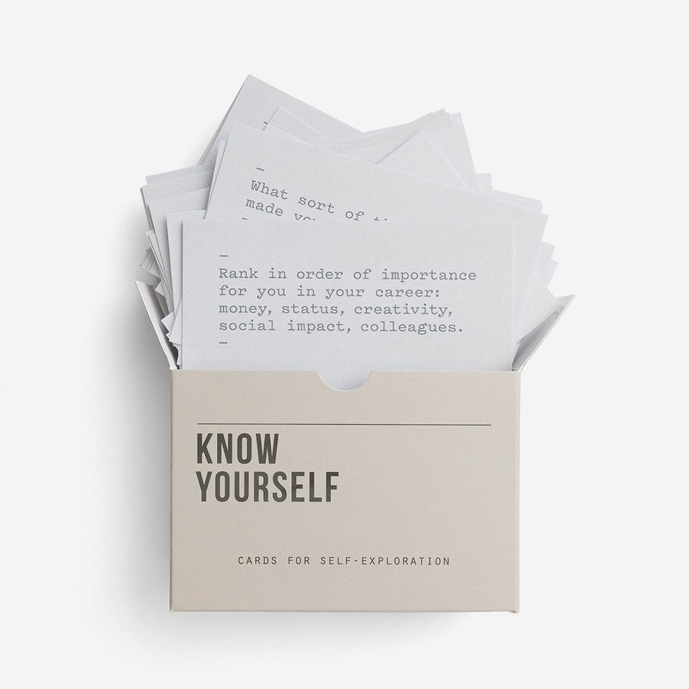 Know Yourself Prompt Cards