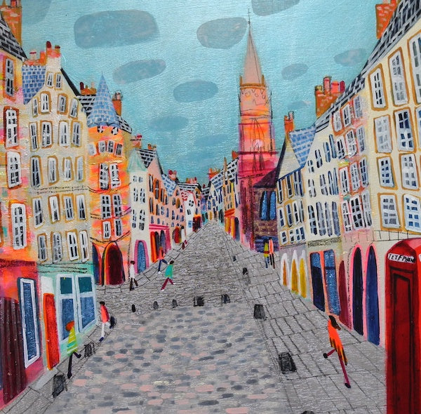 Royal Mile Glows Card