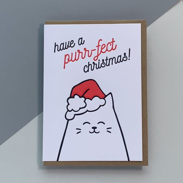 Have A Purr-fect Christmas Card