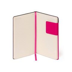 Medium Lined Orchid Notebook