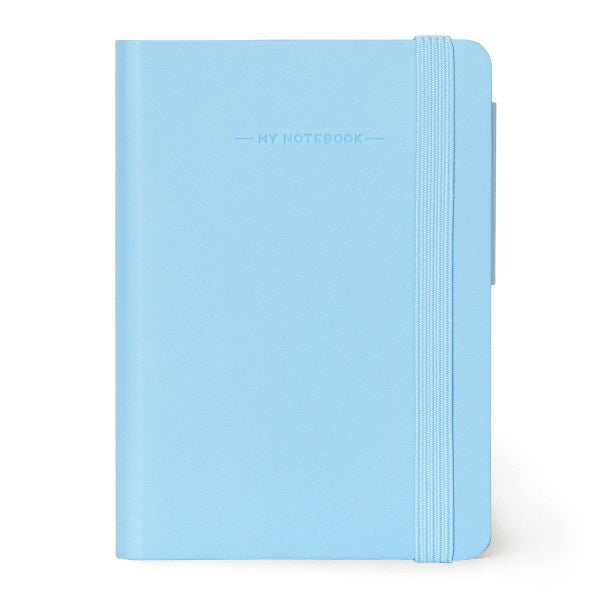 Small Lined Sky Blue Notebook - Paper Tiger