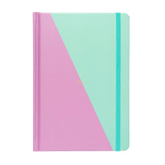 Lilac & Mint Contrast Lined Notebook