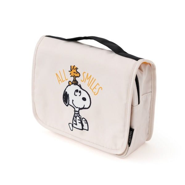 Snoopy All Smiles Hanging Travel Toiletry Bag