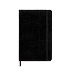Moleskine Large Ruled Black Velvet Notebook