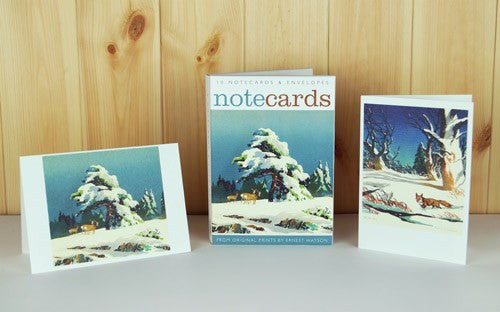 Pack of 10 Ernest Watson Notecards