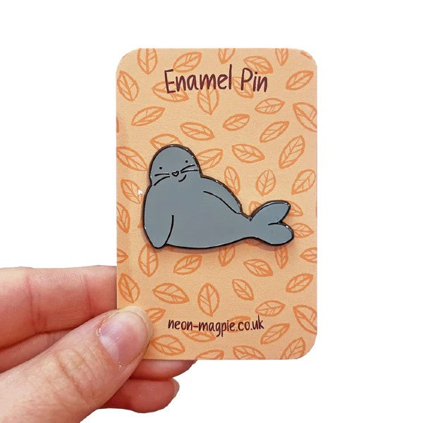 Seal Enamel Pin Badge