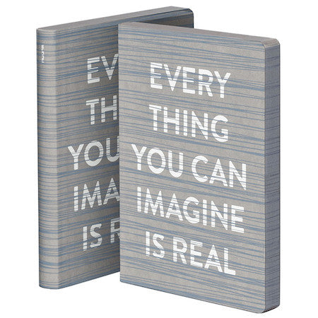 Everything You Can Imagine Large Leather Notebook