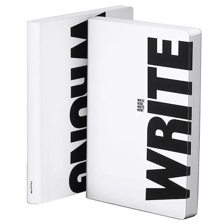 Nuuna Write Wrong Large Leather Notebook