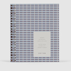 Nela Medium Blue Spiral Notebook by Notem