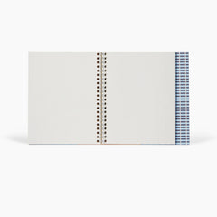Nela Medium Blue Spiral Notebook by Notem