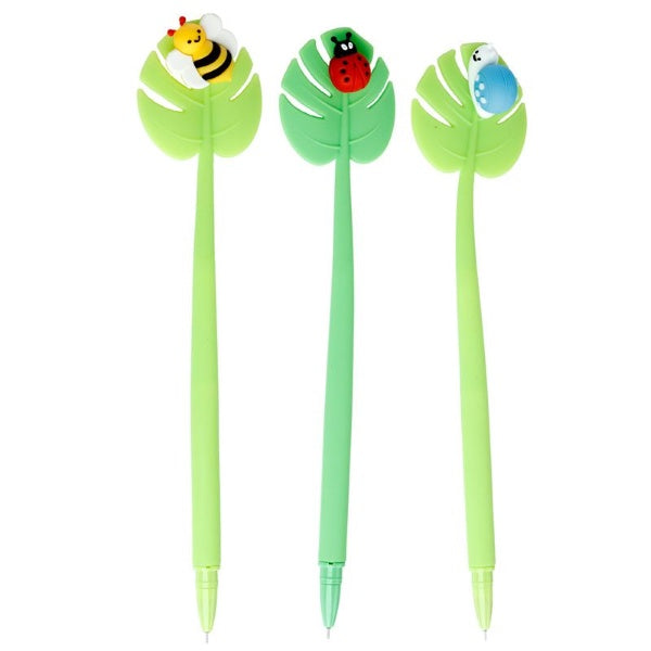 Assorted Leaf & Bug Fine Tip Pen