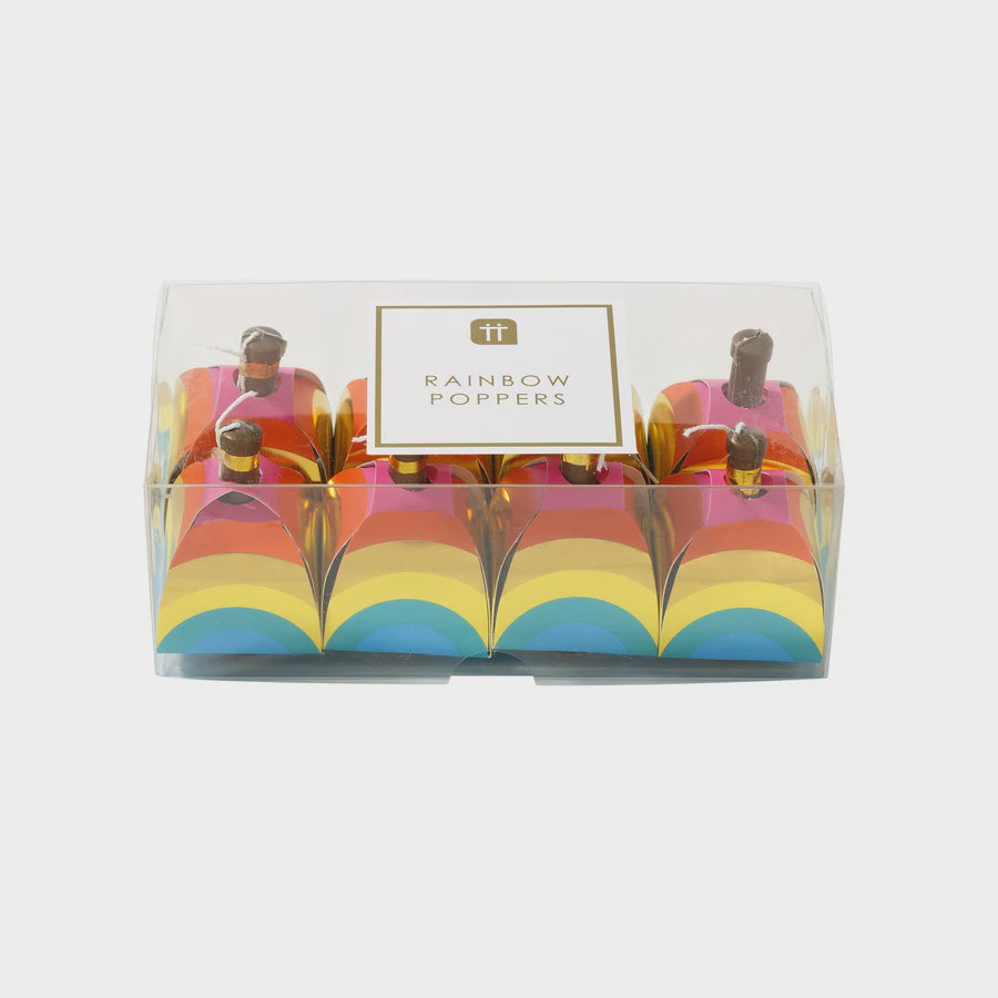 Rainbow Party Poppers