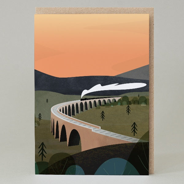 Glenfinnan Viaduct Card
