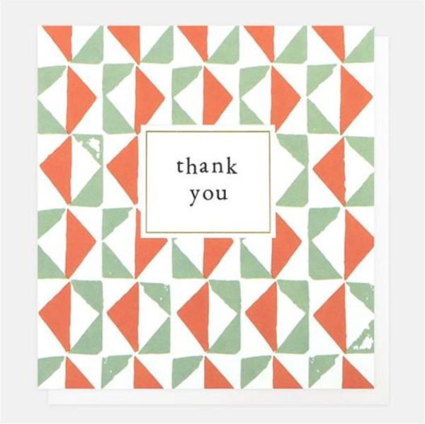 Thank You Triangles Card