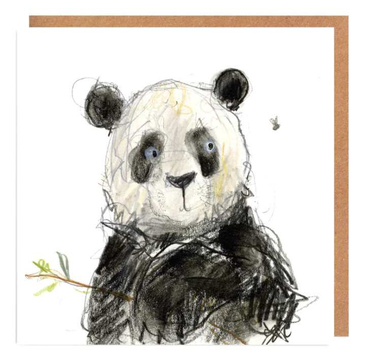 Five Bears Panda 'Grunty Bear' Card