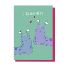 Slug & Kisses Card