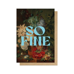 So Fine Card
