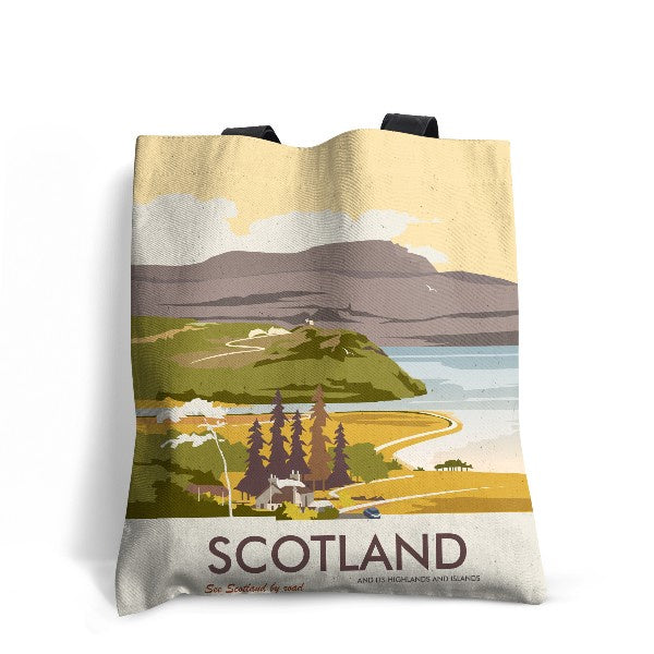 Scotland Highlands and Islands Tote Bag