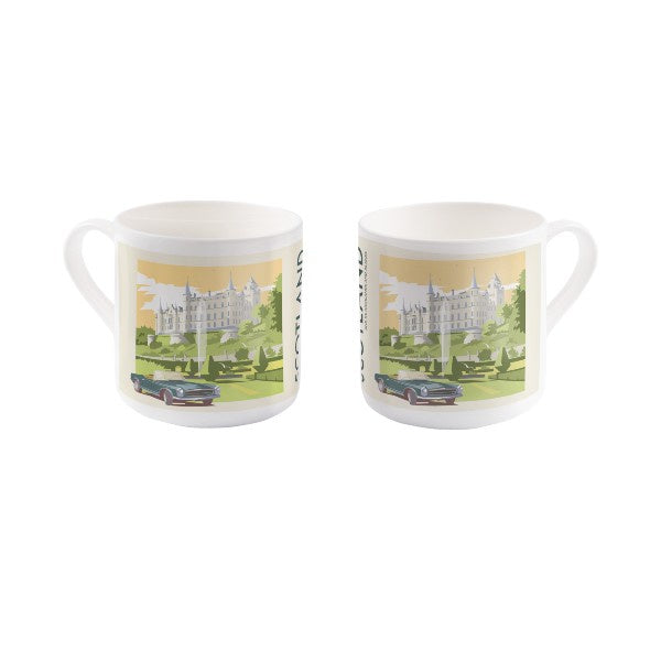 Scotland Top Down Car Mug