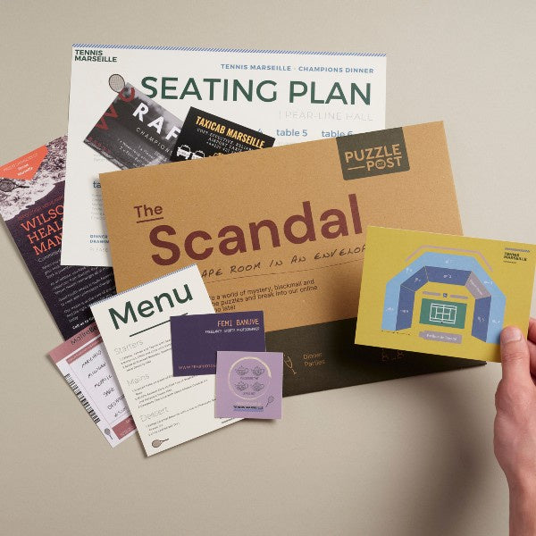 The Scandal  Escape Room Puzzle