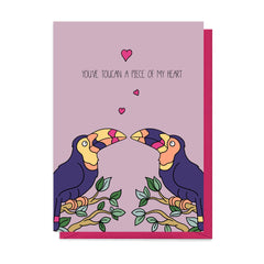 Toucan Heart Card