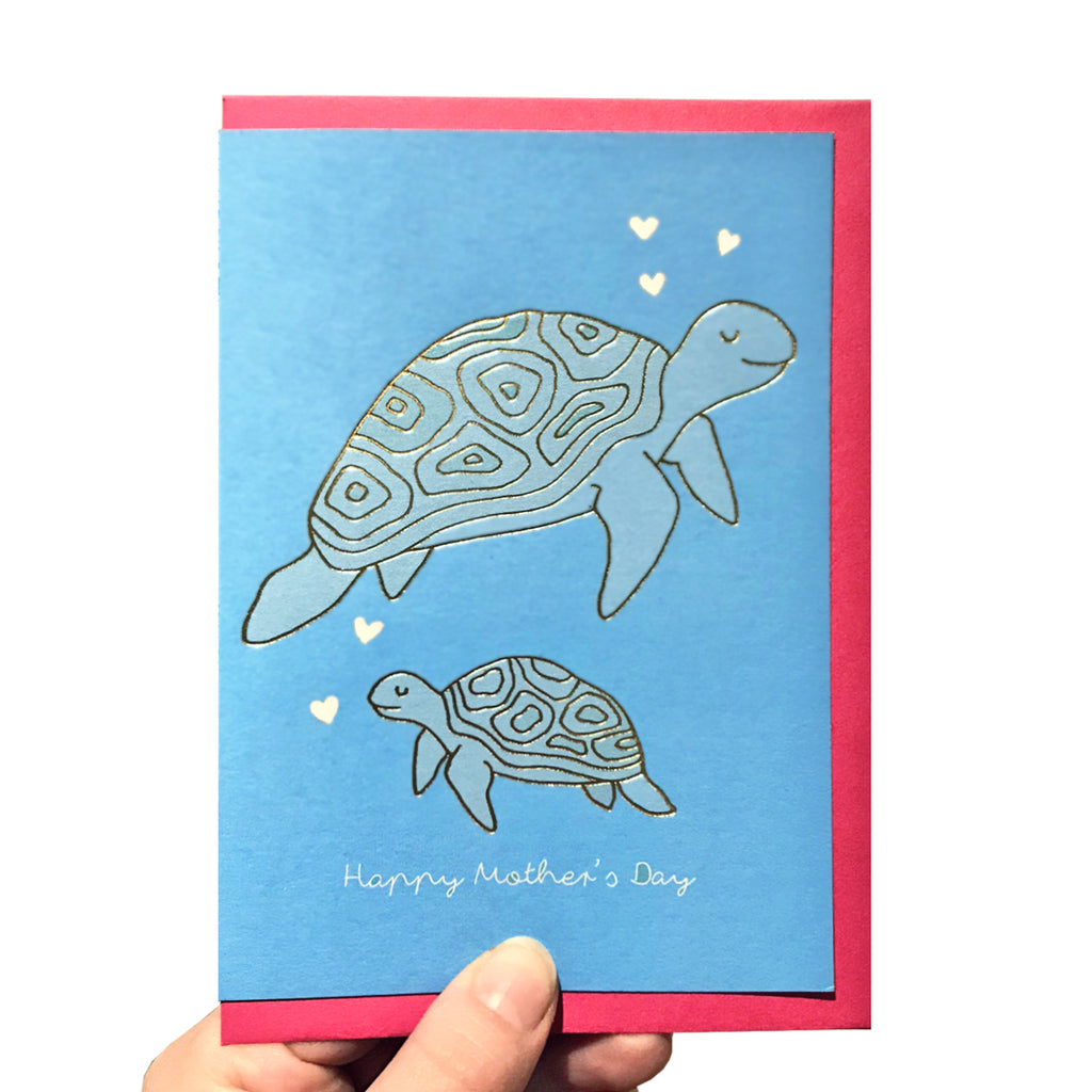 Turtle Mother's Day Card