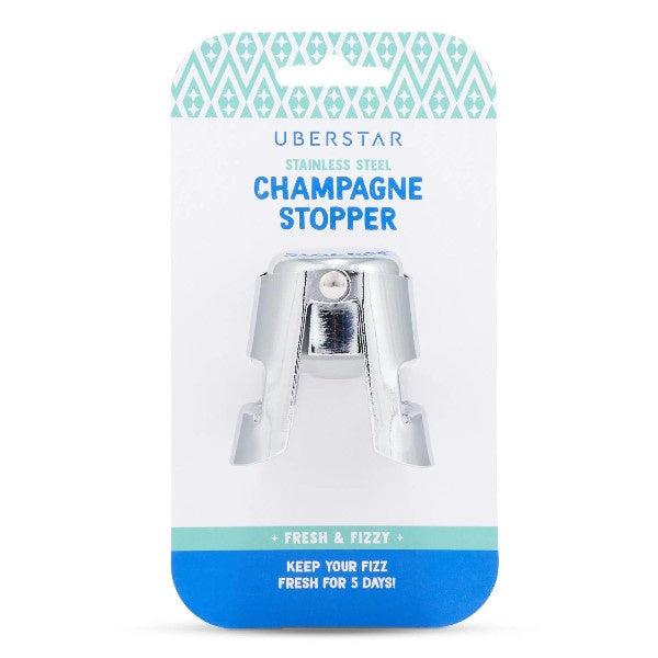 Champagne Stopper Silver