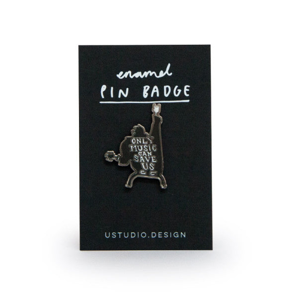 Pin Badge - Only Music Can Save Us