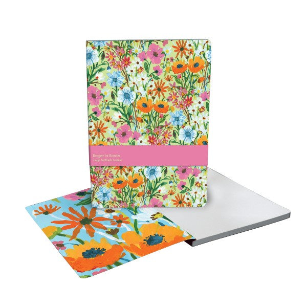 Large Softback Journal Flower Field