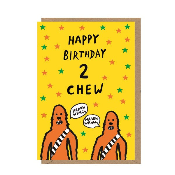 Happy Birthday 2 Chew Card