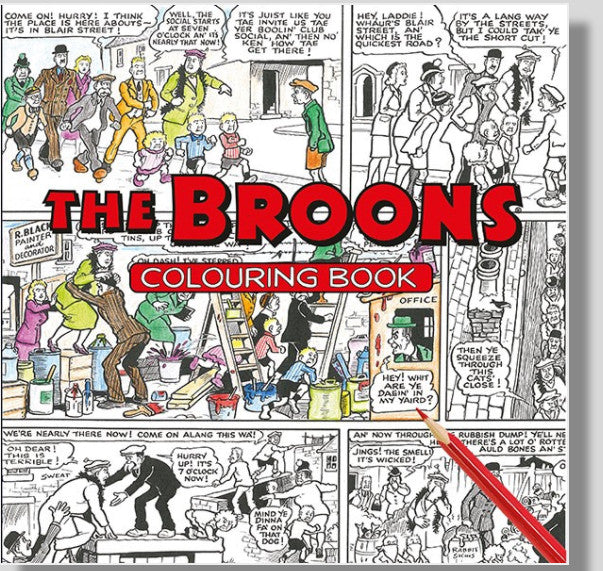 The Broons Colouring Book