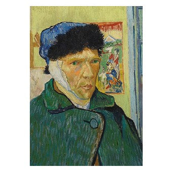 Vincent Van Gogh Self-Portrait With Bandaged Ear Card