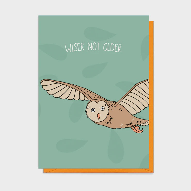 Wiser Not Older Card