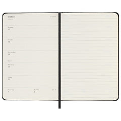 Moleskine 2023 Weekly Planner Pocket Hardcover Black