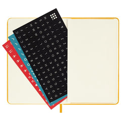 Moleskine 2023 Weekly Planner Pocket Hardcover Orange Yellow