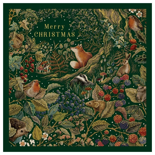 Merry Christmas Secret Garden Charity Card Pack