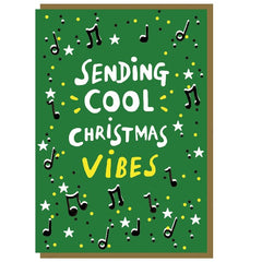 Sending Cool Christmas Vibes Card