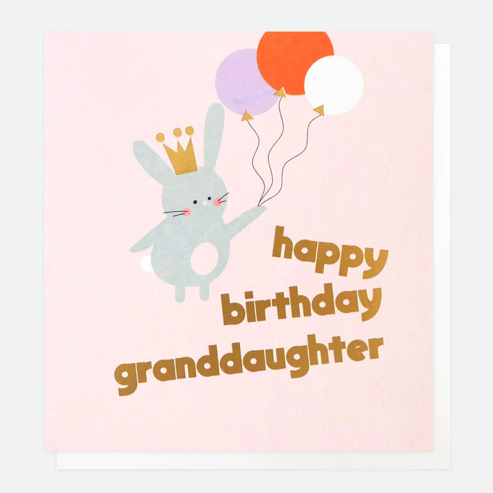 Happy Birthday Granddaughter Card