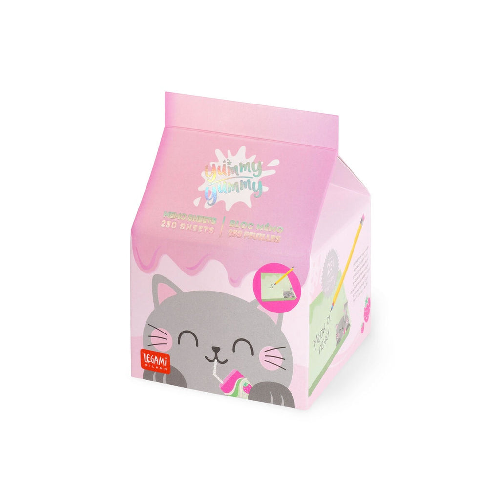 Yummy Yummy Kitty Memo Pad