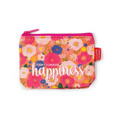 Zipper Coin Purse - Flowers