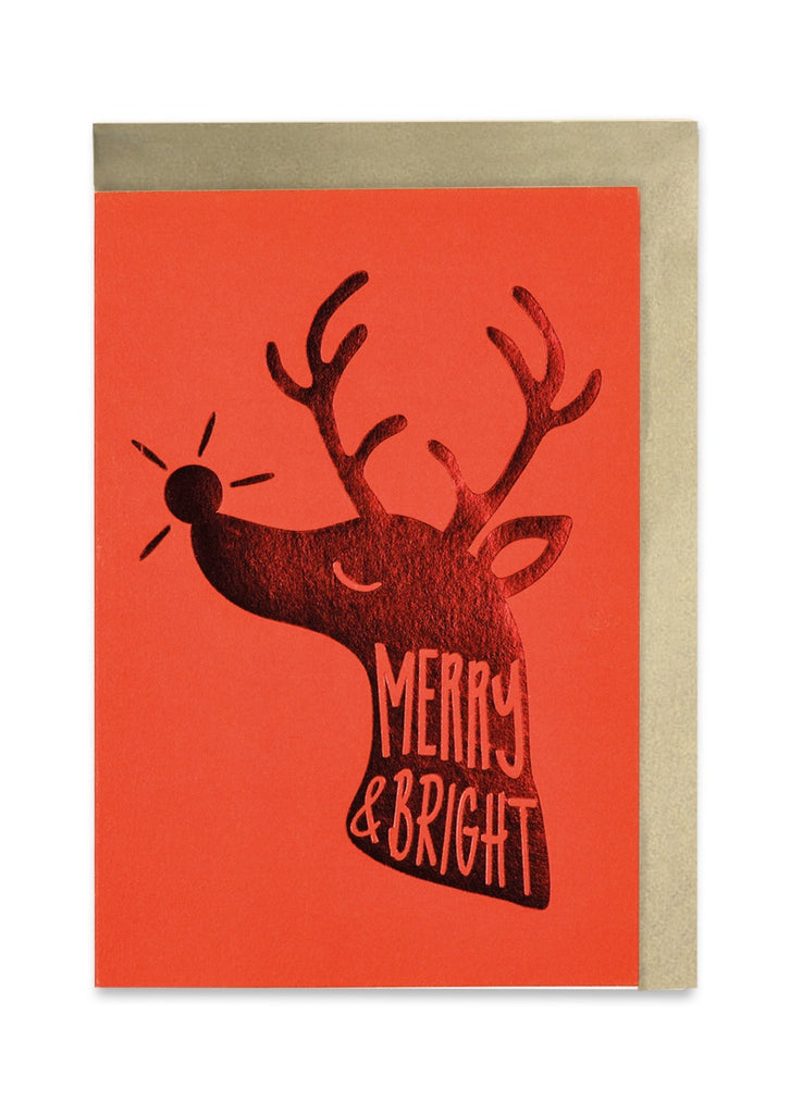 Merry & Bright Christmas Card