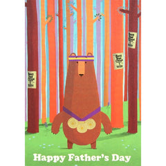 Fathers Day Card- Best Dad in The Wood