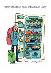 The food bank of Mum and Dad Card