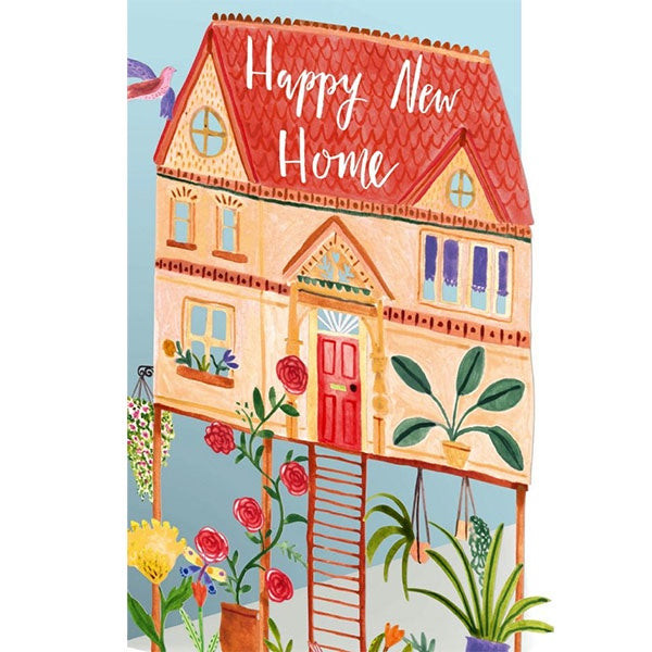 Happy New Home Laser Cut Card